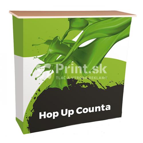 Prezentačný stolík Hop Up Counta s tlačou