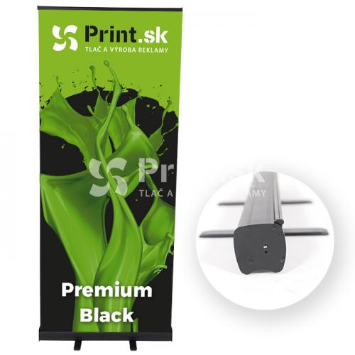 Roll Up Premium Black s tlačou